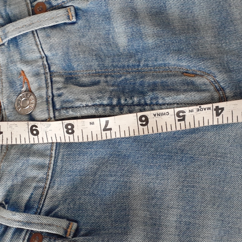 AGOLDE  distressed blue jeans size 26 - Picture 12 of 16